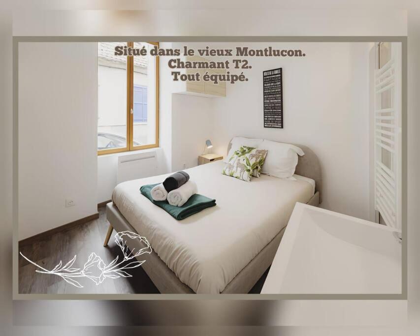 Charmant Deux Pieces Dans Le Vieux Montluçon Extérieur photo